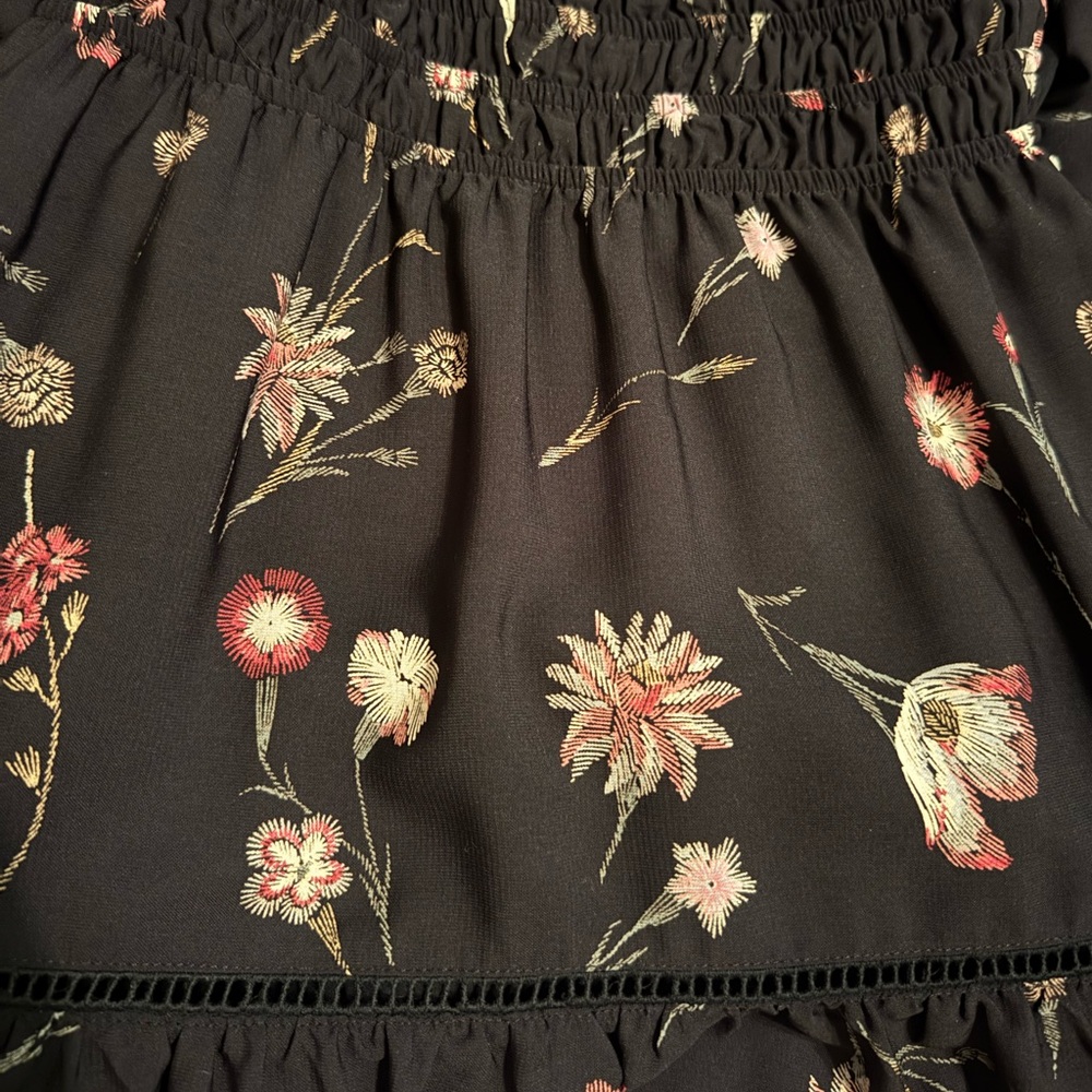 Lost + Wander Black Fleur Maxi Floral Dress - Picture 11 of 13